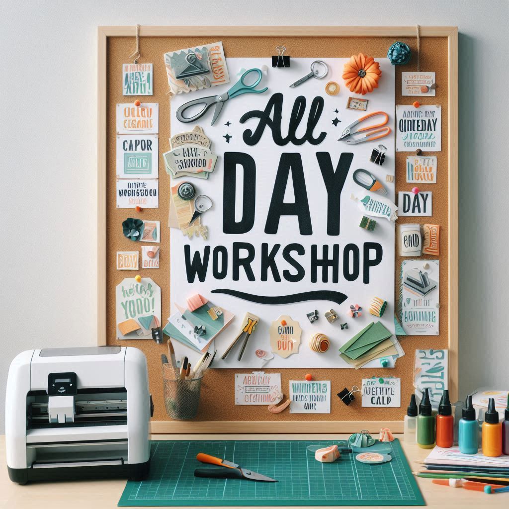 All Day Creative Workshop - Chichester, West Sussex 10-4pm
