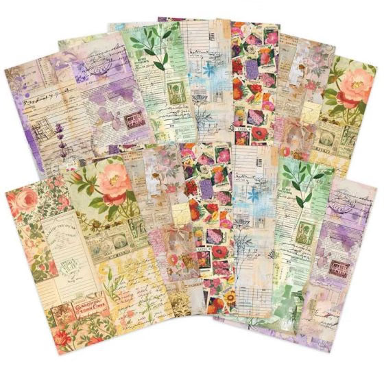Designer Card Packs - Botanical Scrapbook