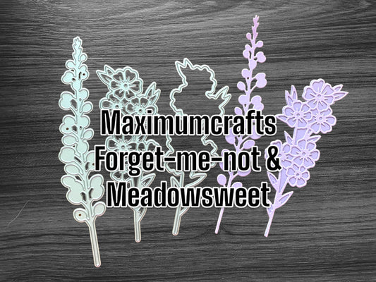 Maximumcrafts Forget-me-not & Meadowsweet SPECIAL OFFER