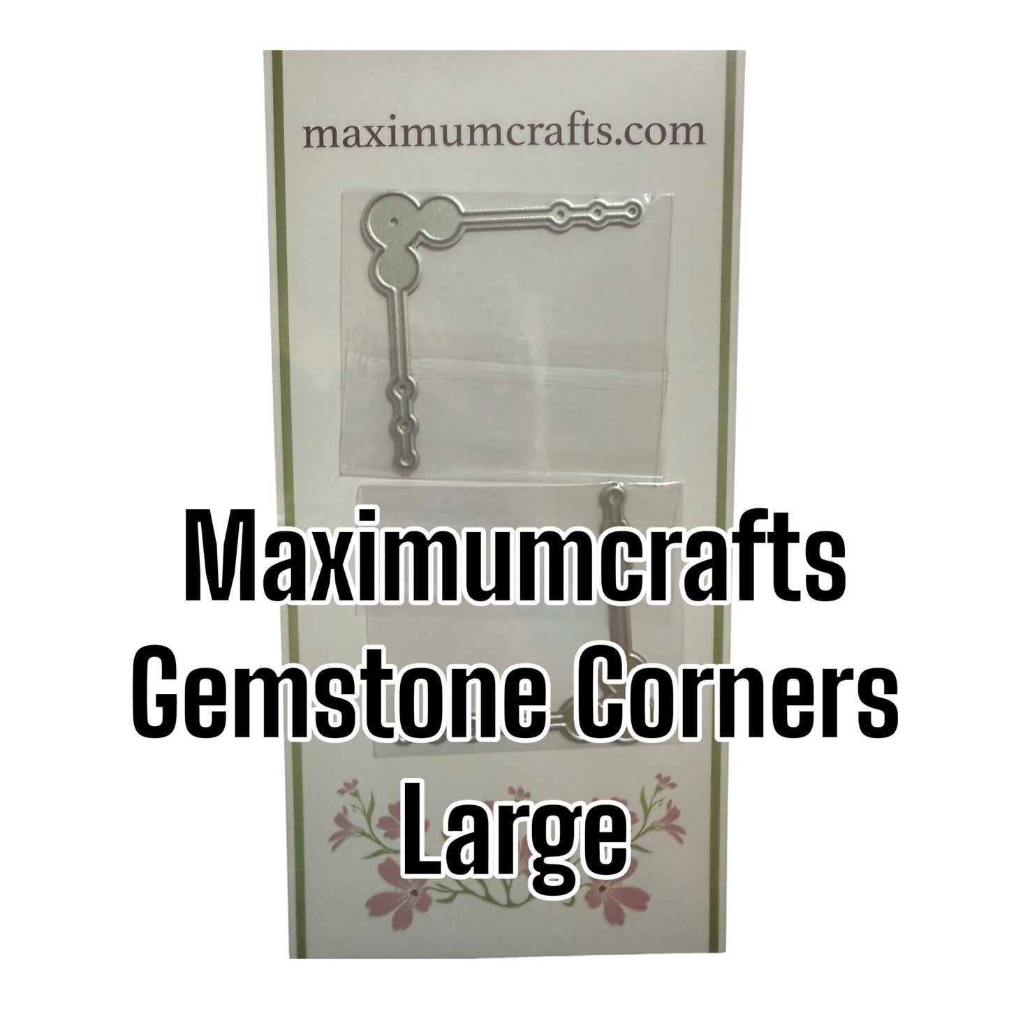 Maximumcrafts Gemstone Corners - Large