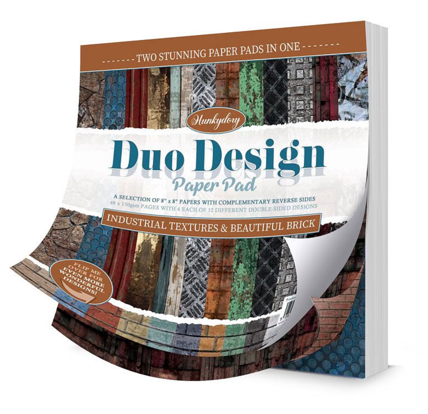 Duo Design Paper Pads - Industrial Textures & Beautiful Brick