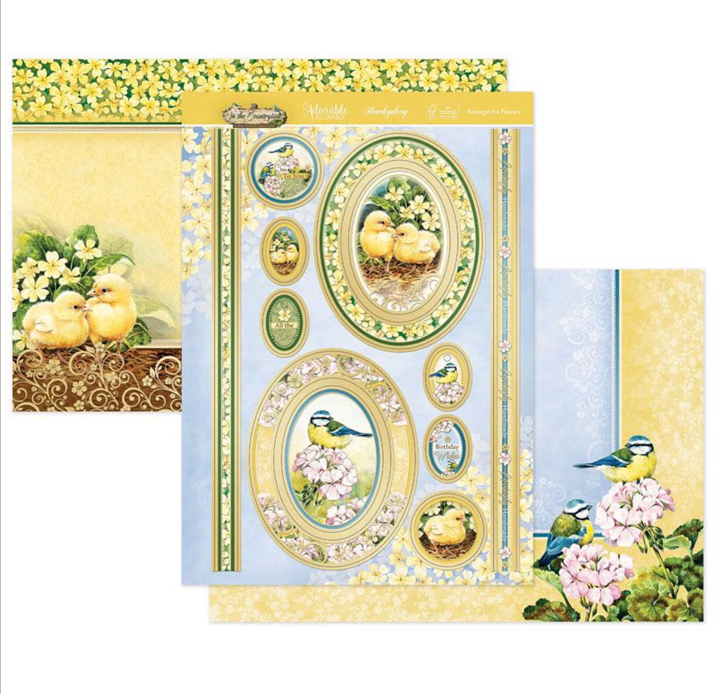 Amongst the Flowers Luxury Topper Set