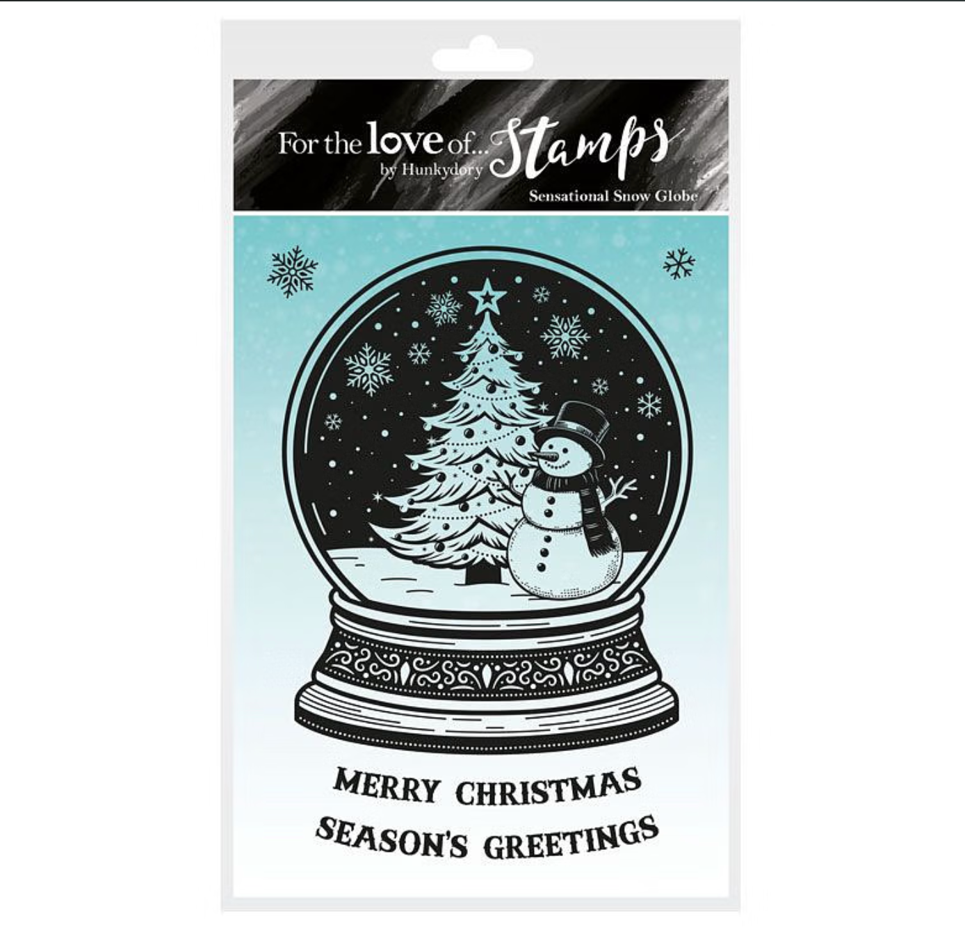 For the Love of Stamps - Sensational Snow Globe