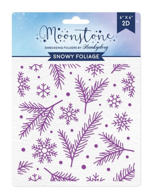 Embossing Folders - Snowy Foliage