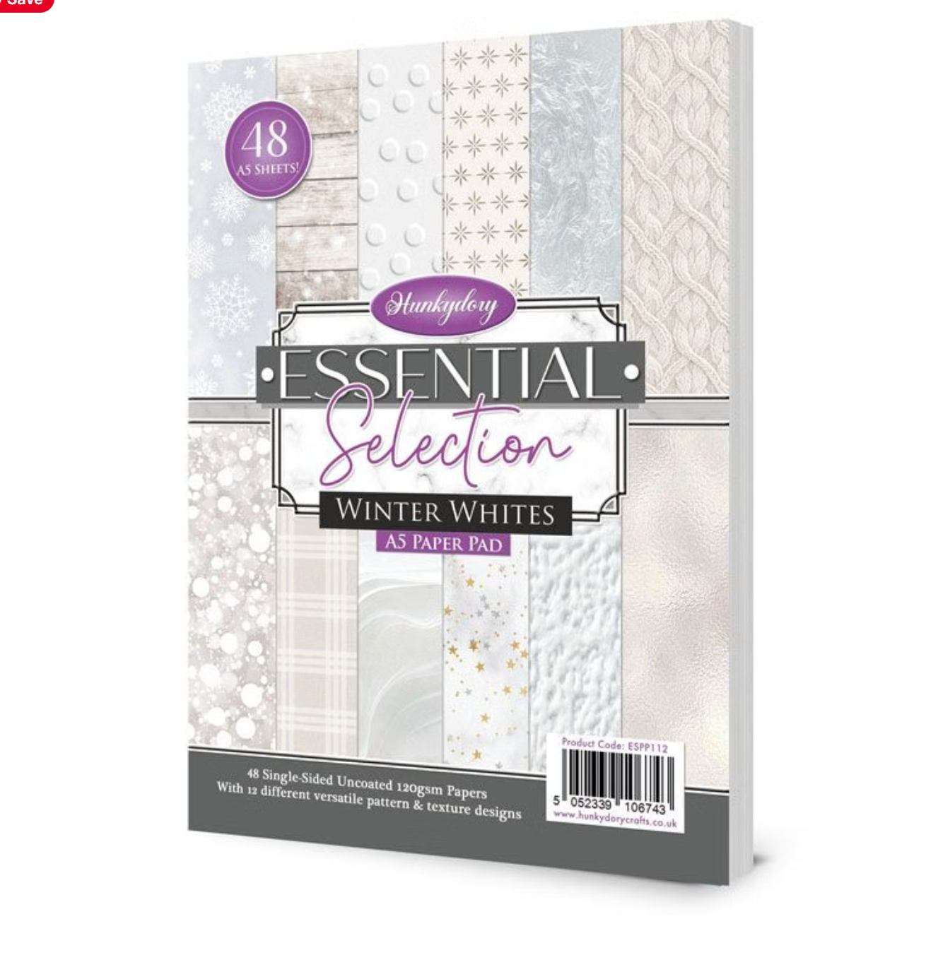 Essential Selection Paper Pad - Winter Whites
