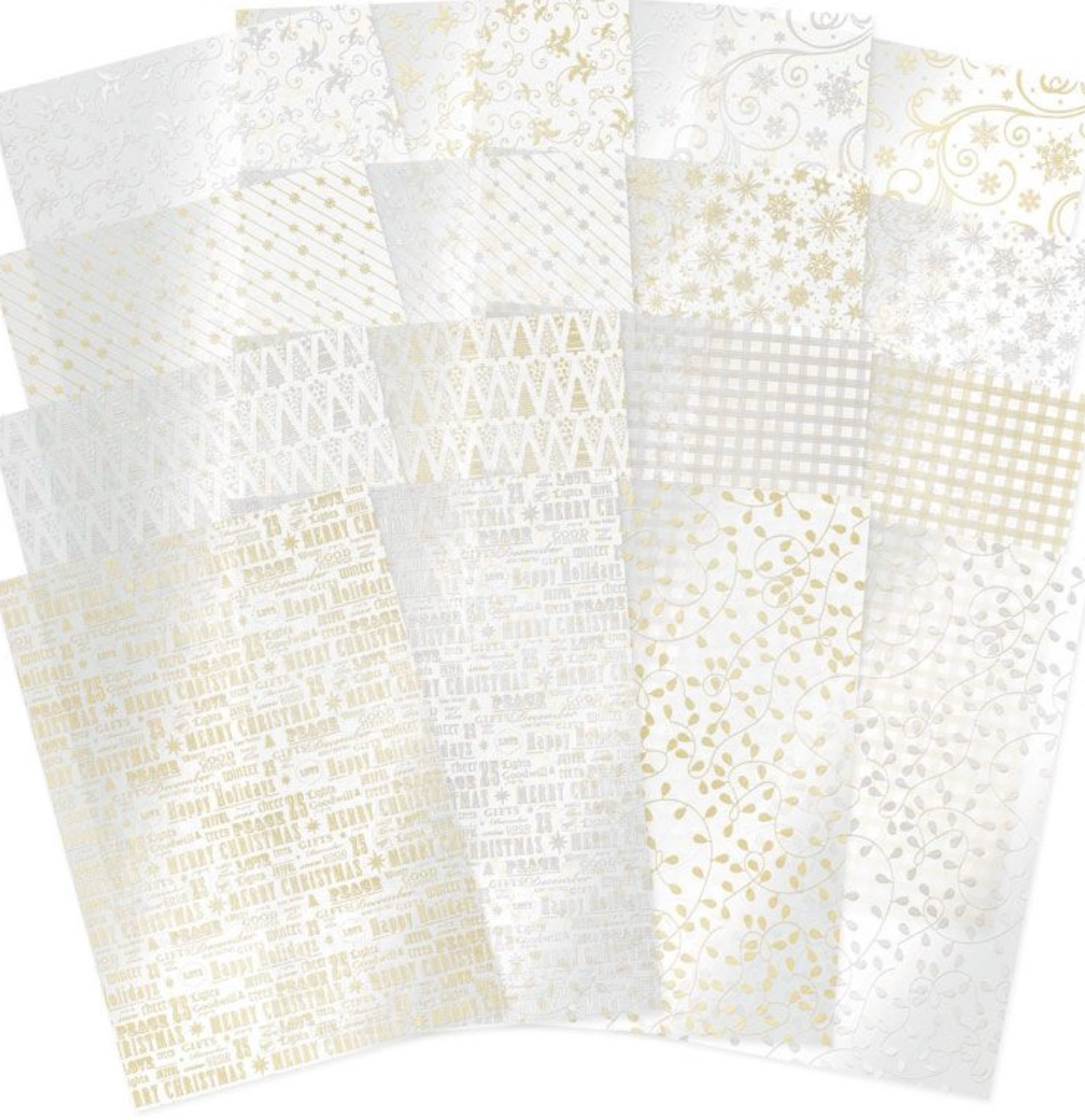 Luxury Festive Foiled Acetate - Essential Selection