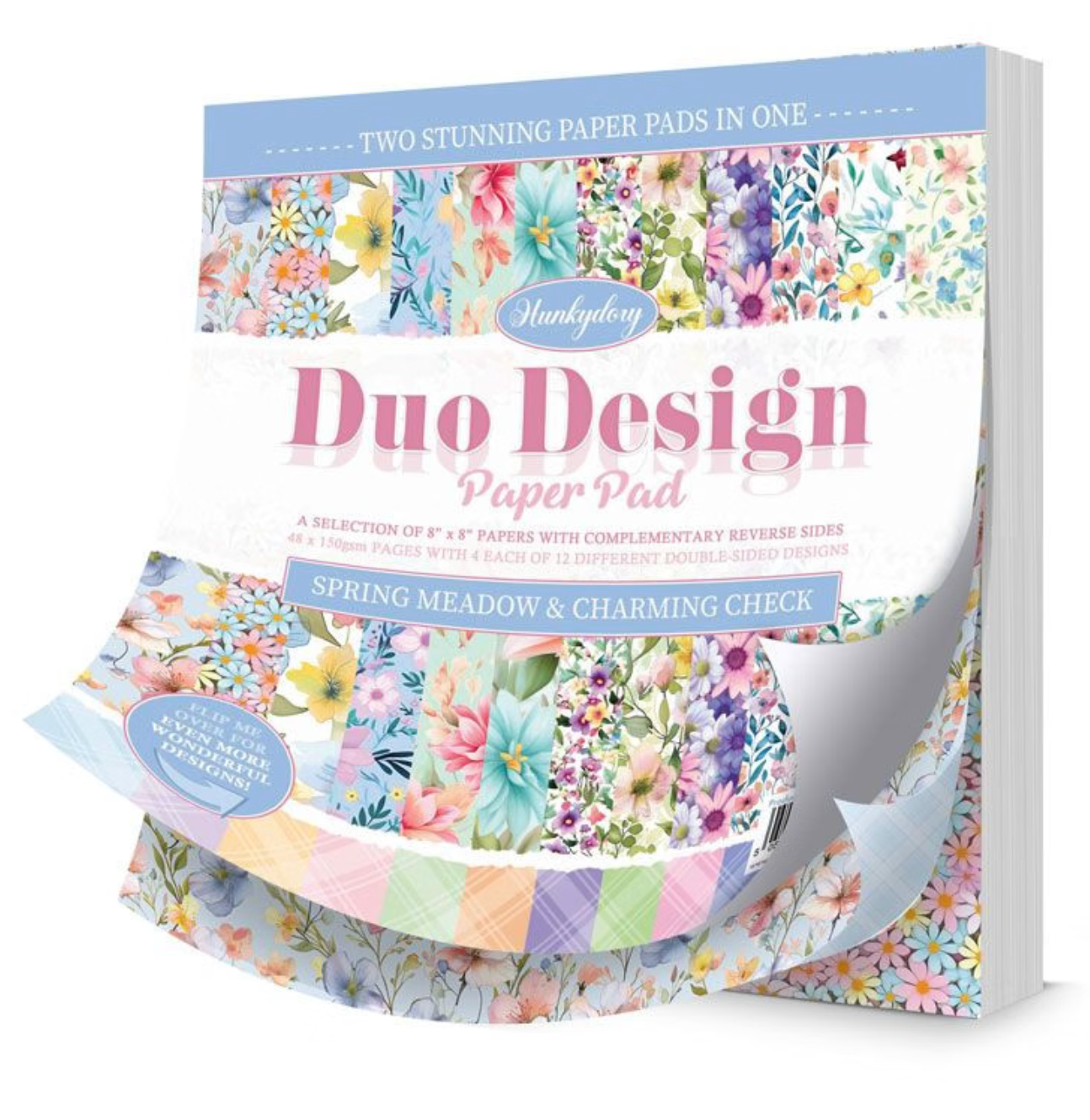 Duo Design Paper Pads - Spring Meadow & Charming Check