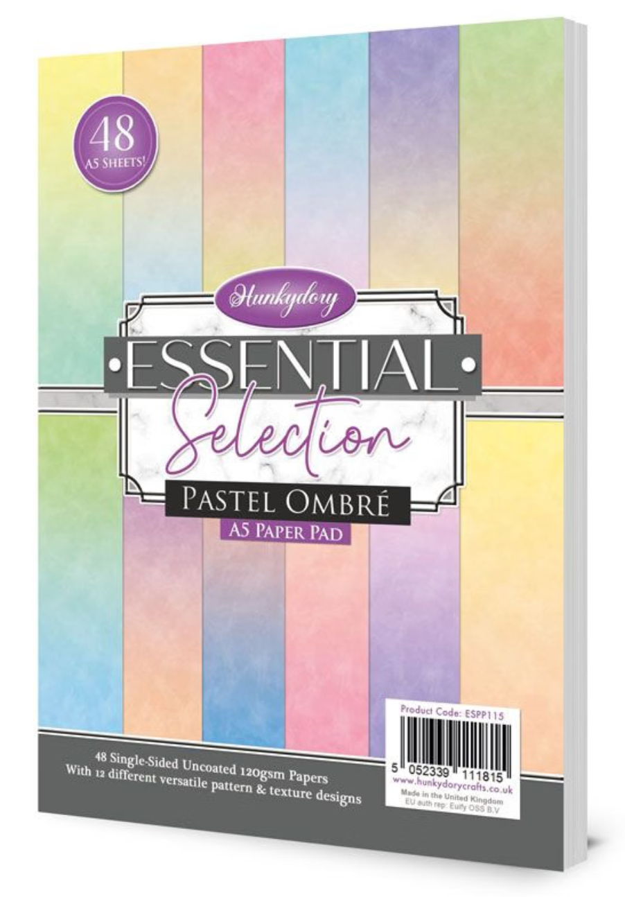 Hunkydory Essential Selection Paper Pad - Pastel Ombré