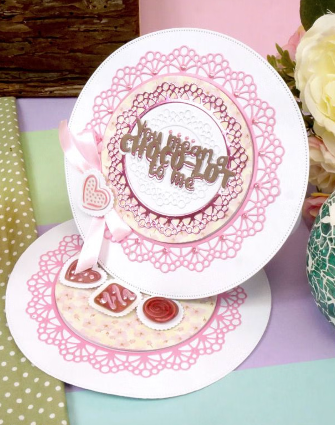 Moonstone Dies - Nesting Lace Doilies