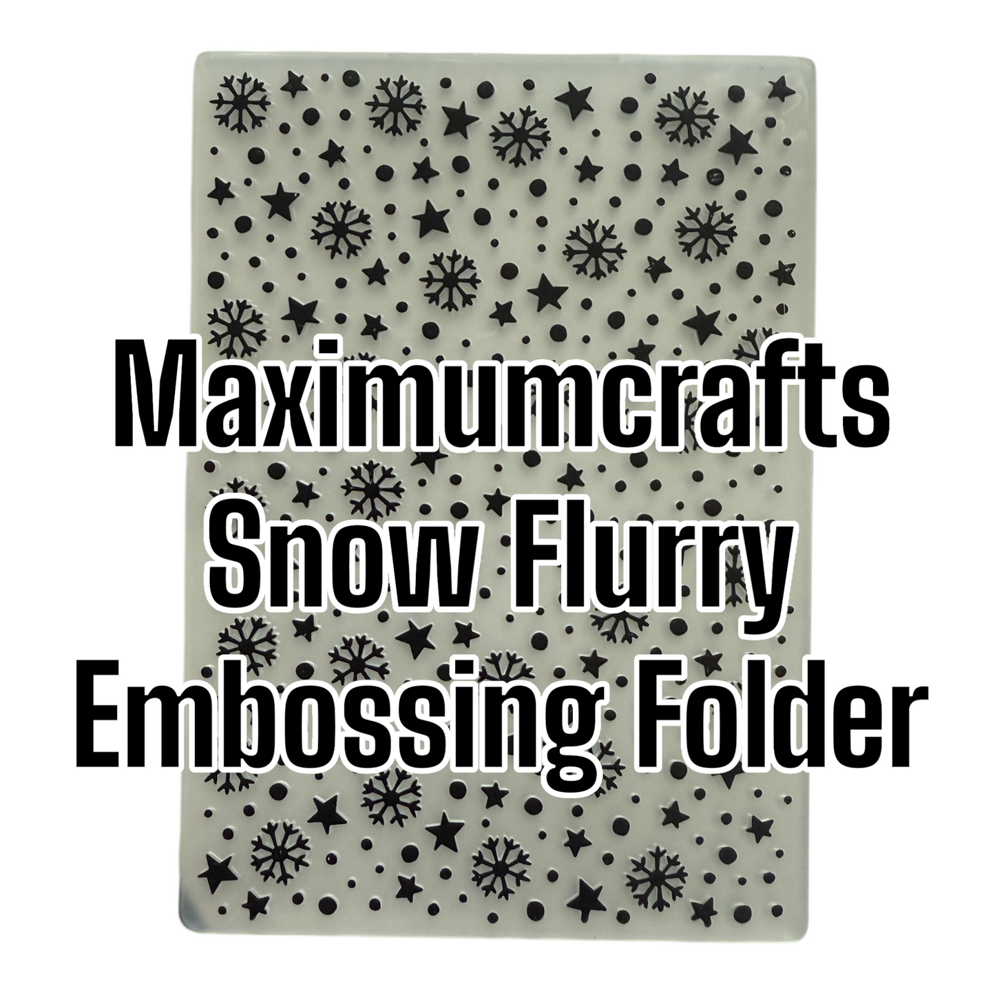 Snow Flurry Embossing Folder
