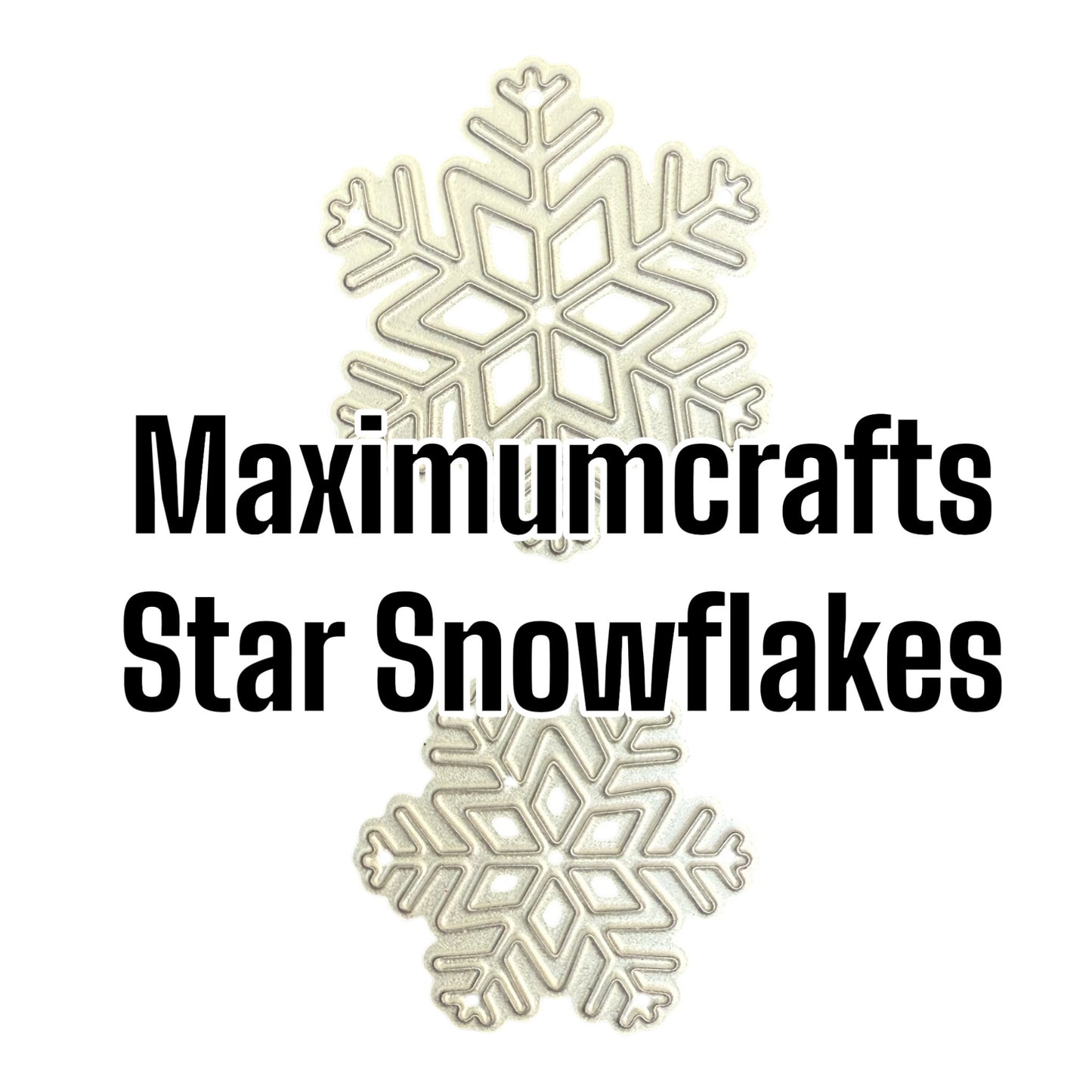 Maximumcrafts Star Snowflakes