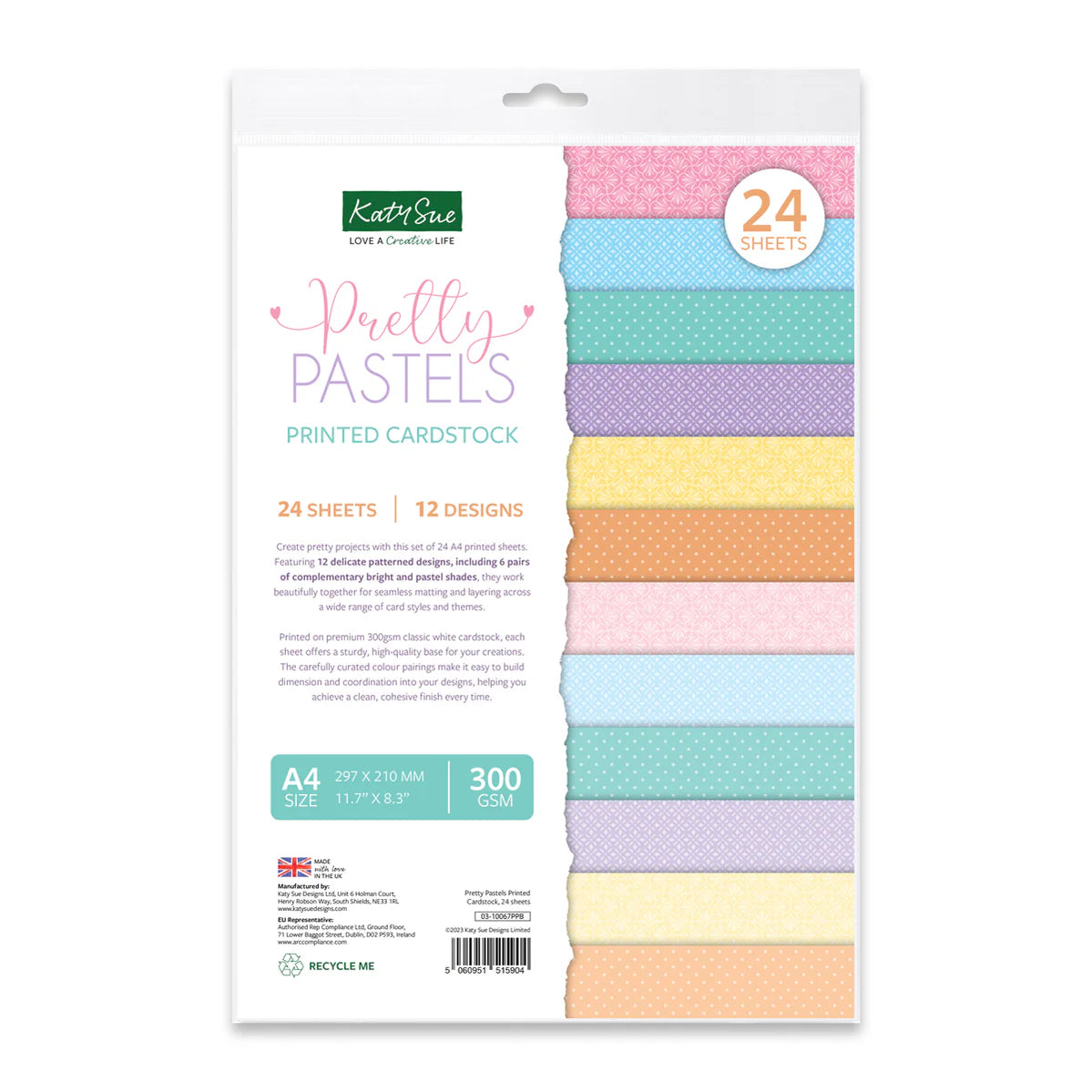 Pretty Pastels cardstock pack