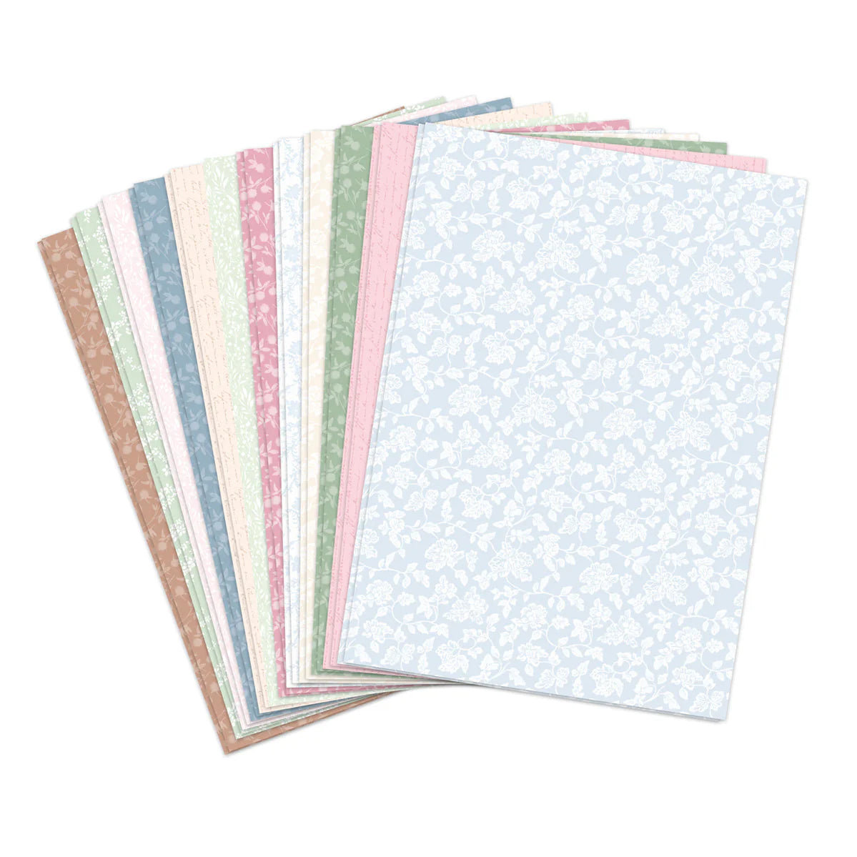 Forever in Bloom Printed Cardstock, 24 sheets