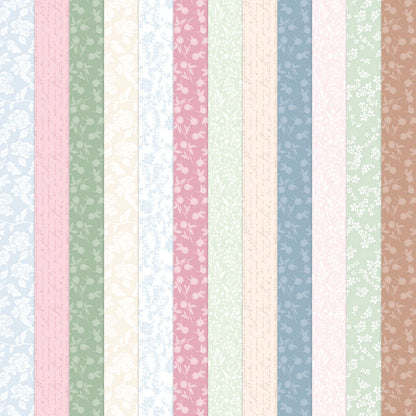 Forever in Bloom Printed Cardstock, 24 sheets