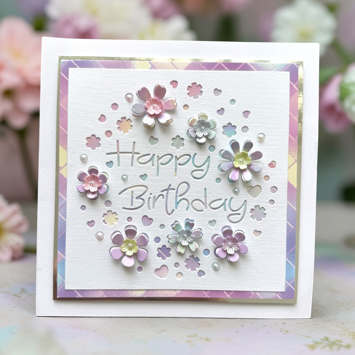 Maximumcrafts April Card Kit