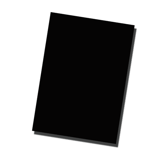 Black card 270gsm A4 10 sheets