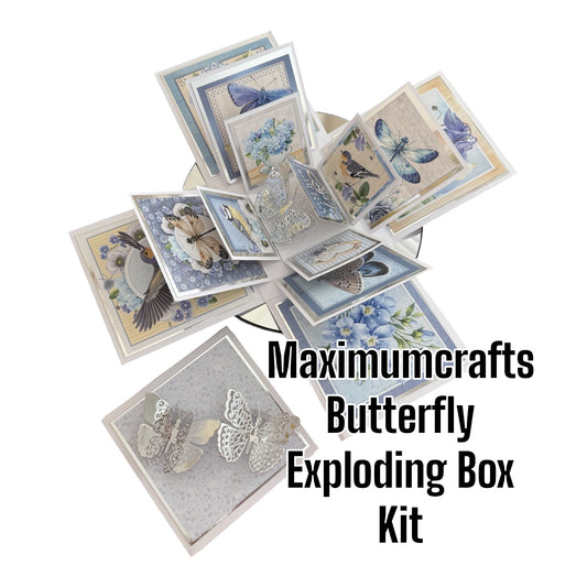 Maximumcrafts Butterfly Exploding Box Kit