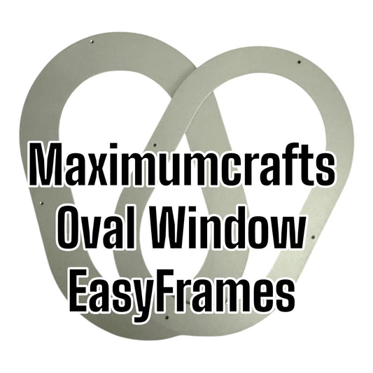 Maximumcrafts Oval Window EasyFrames