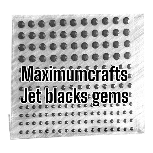 Maximumcrafts Jet Black Gems