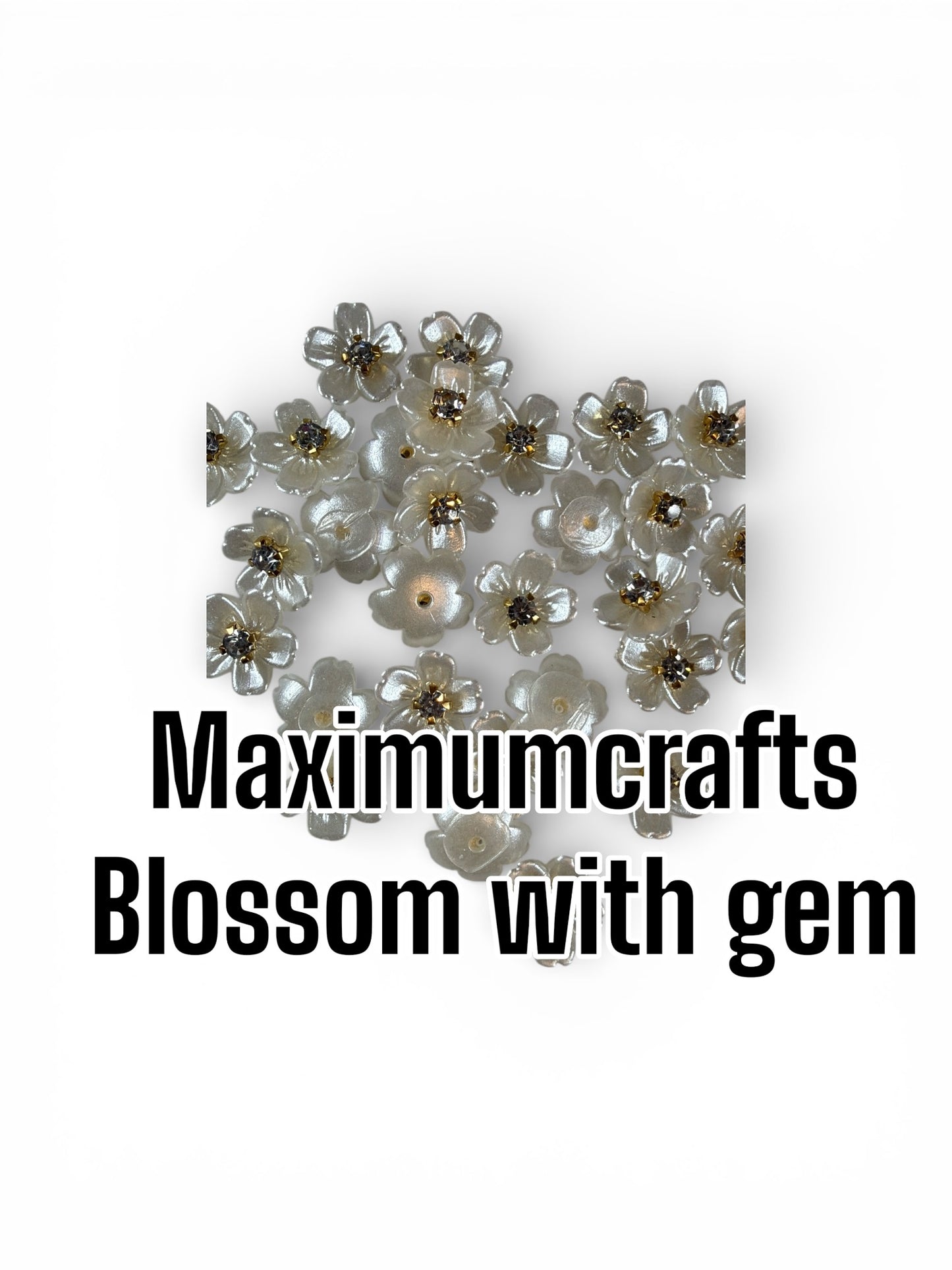 Maximumcrafts Blossoms with Gems