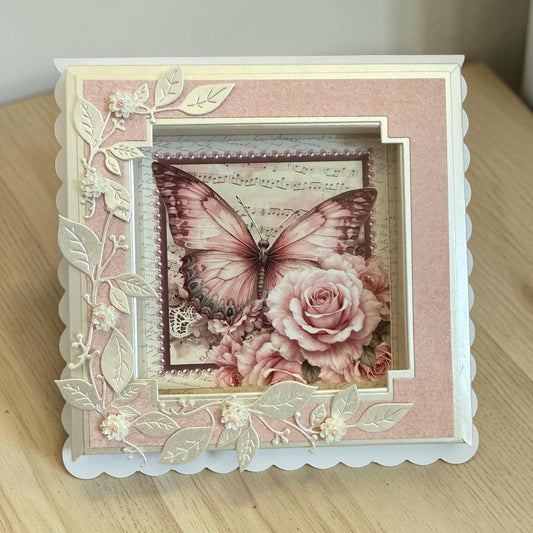 Maximumcrafts Online Workshop Saturday 25th July - Everlasting Roses