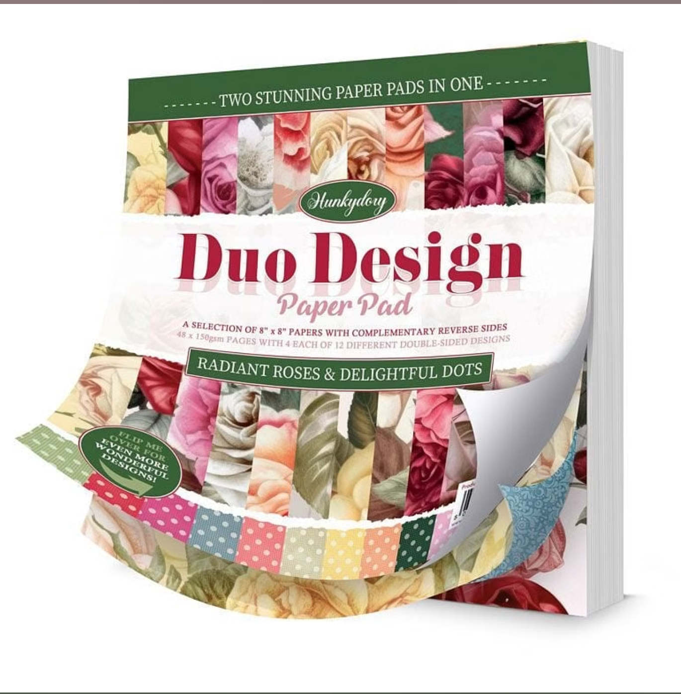 Duo Design Paper Pads - Radiant Roses & Delightful Dots