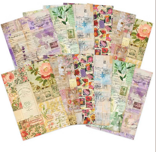 Designer Card Packs - Botanical Scrapbook