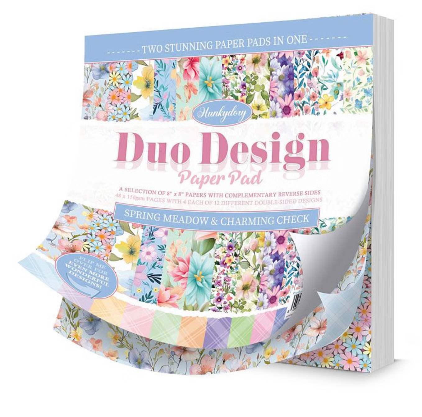Duo Design Paper Pads - Spring Meadow & Charming Check