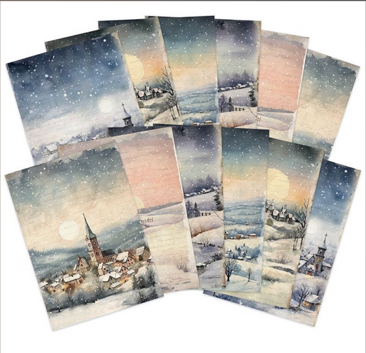 Designer Card Packs - Moonlit Winter