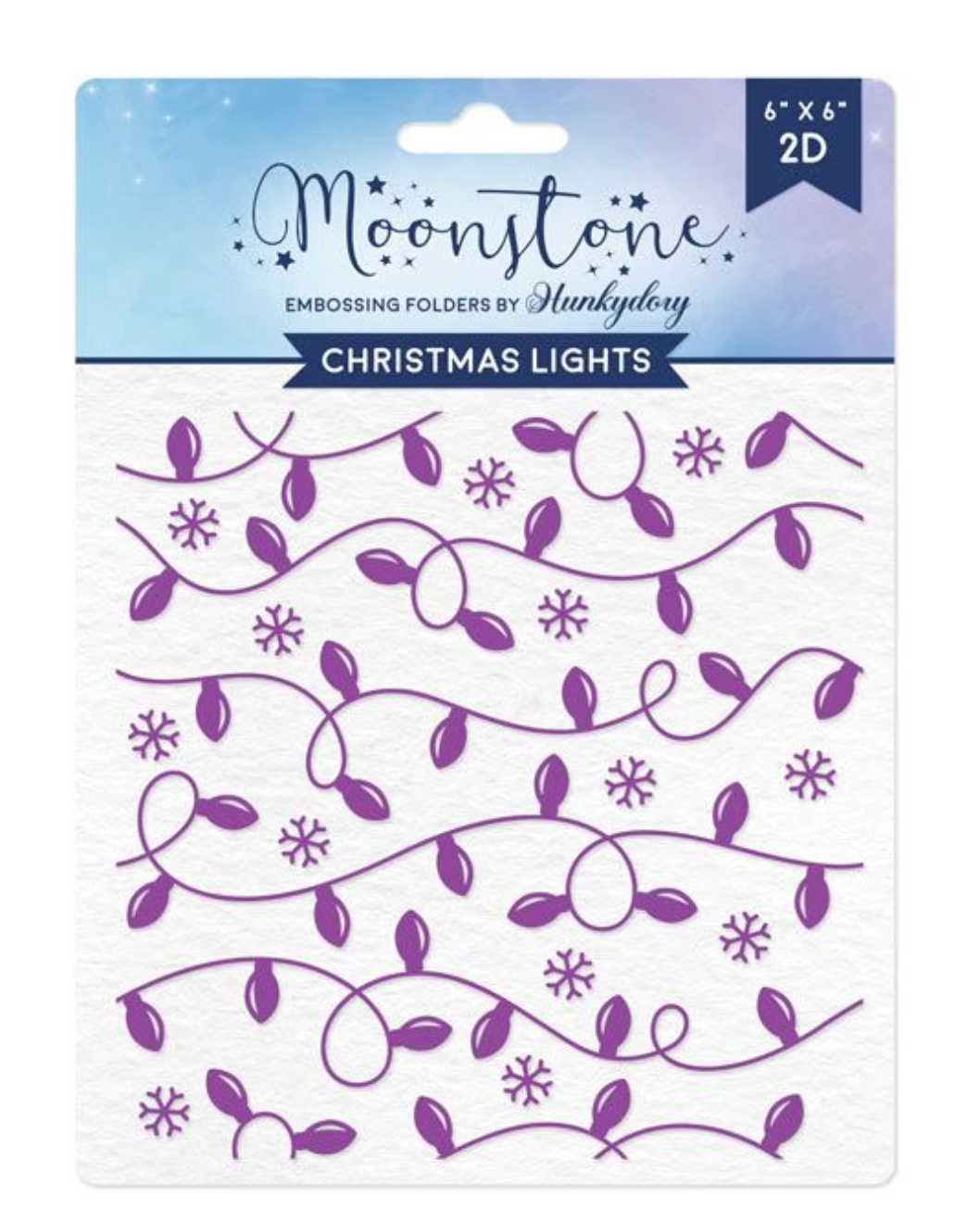 Embossing Folders - Christmas Lights