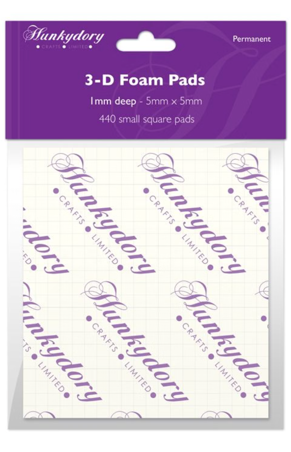 Foam Pads - 1mm Deep - Size 5mm x 5mm