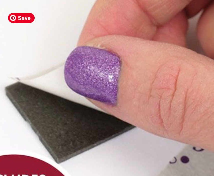 Foam Pads - Midnight Black - 2mm Deep - Size 24mm x 24mm