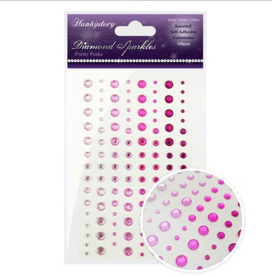 Diamond Sparkles Gemstones Pretty Pinks