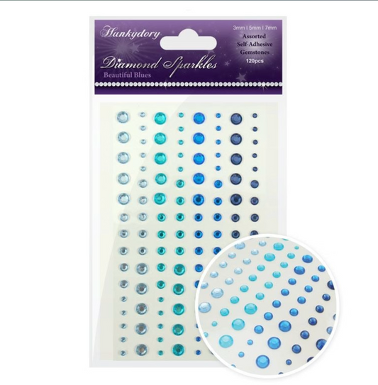 Diamond Sparkles Gemstones Beautiful Blues