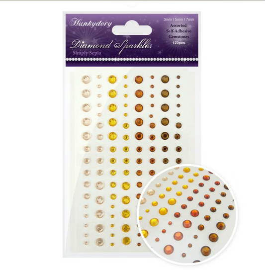 Diamond Sparkles Gemstones Simply Sepia