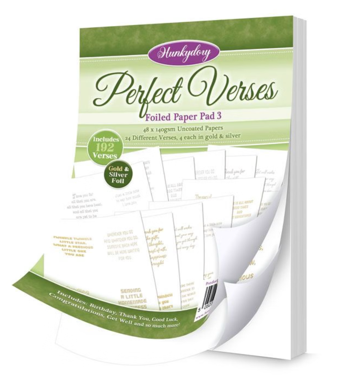 Perfect Verses Foiled Paper Pad 3