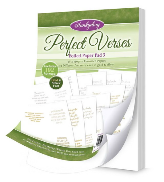 Perfect Verses Foiled Paper Pad 3