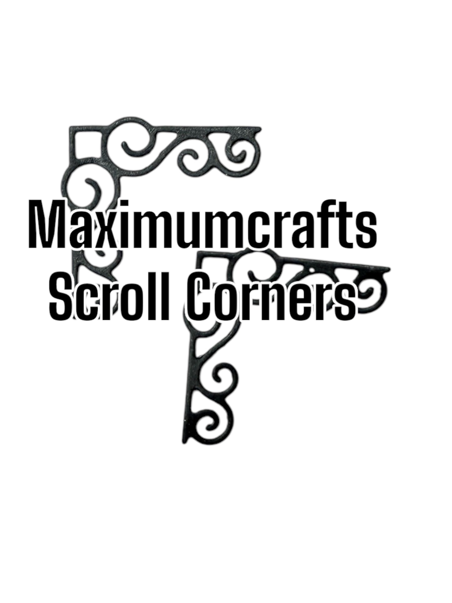 Maximumcrafts Scroll Corners