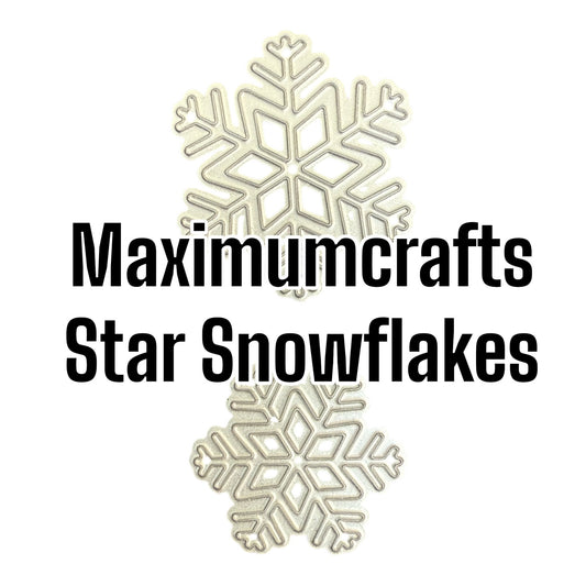 Maximumcrafts Star Snowflakes