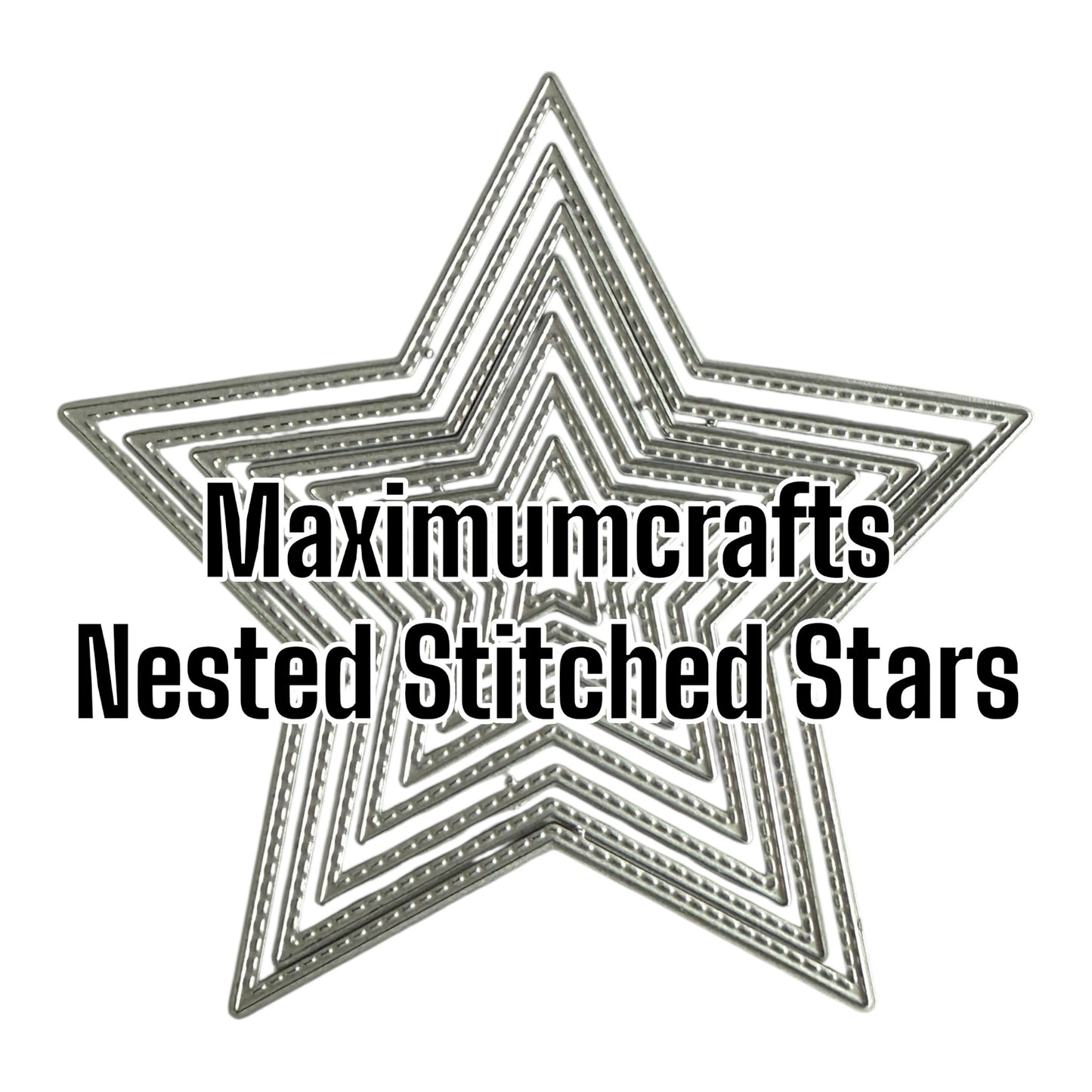 Maximumcrafts Nested Stitched Stars