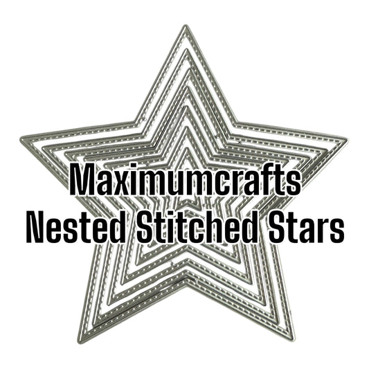 Maximumcrafts Nested Stitched Stars