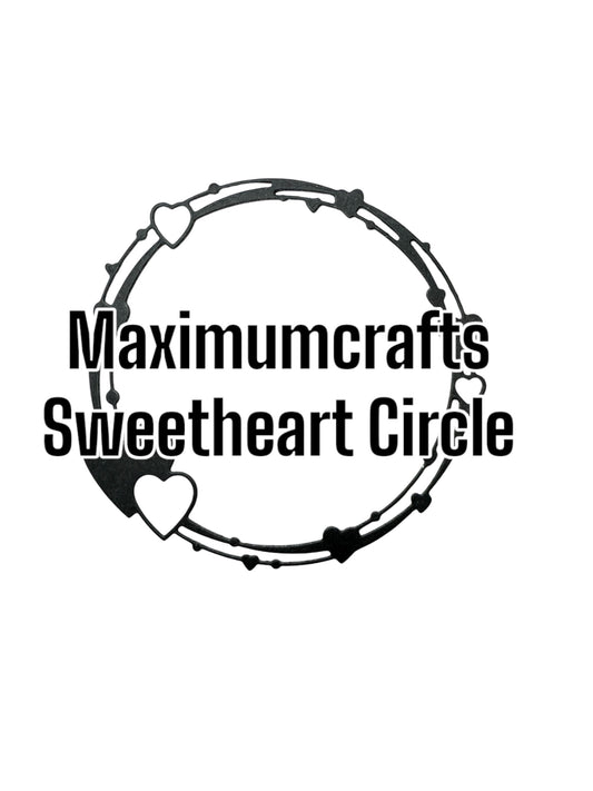 Maximumcrafts Sweetheart Circle