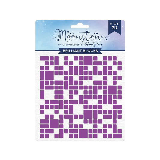 Moonstone Embossing Folders - Brilliant Blocks