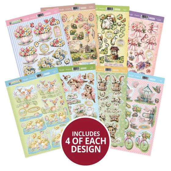 Floral Awakenings Decoupage Topper Collection