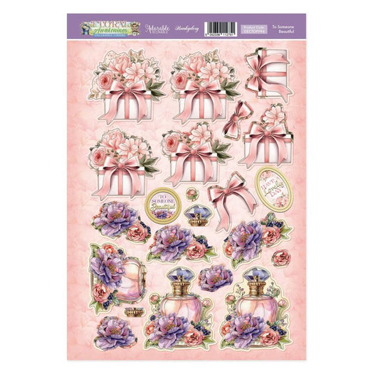 To Someone Beautiful Decoupage Topper Sheet