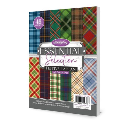 Essential Selection Paper Pad - Festive Tartan