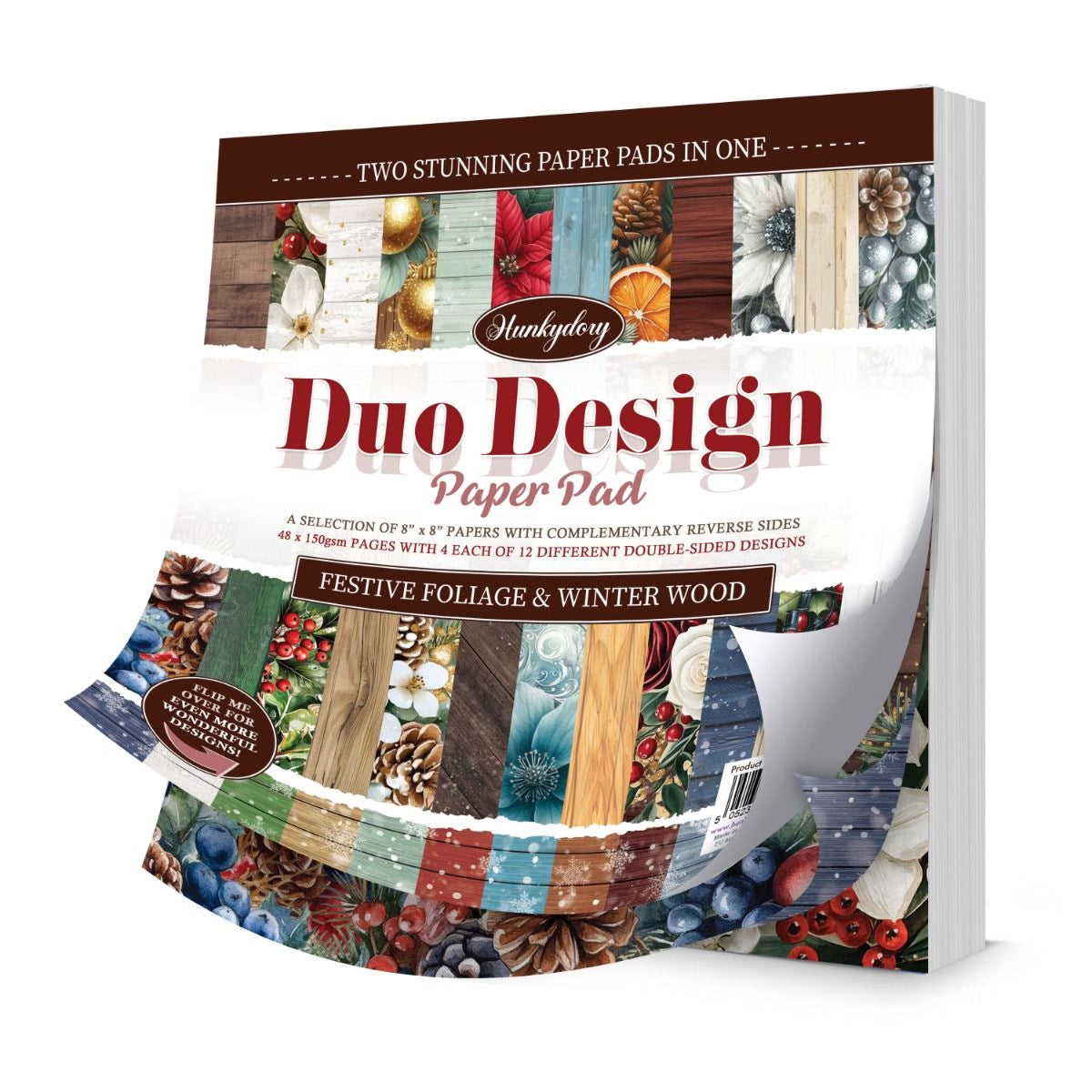Duo Design Paper Pads - Festive Foliage & Winter Wood