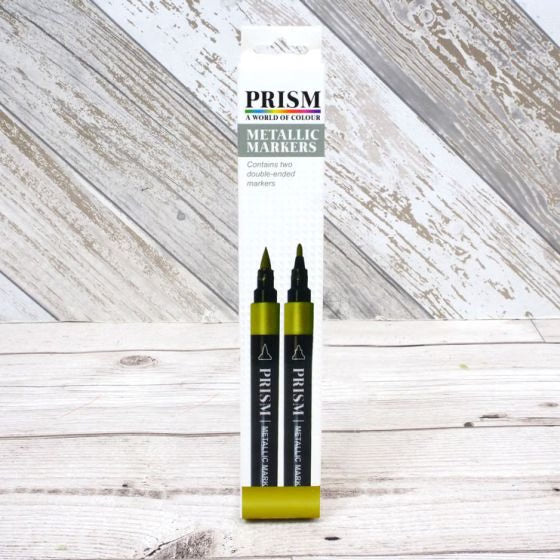Prism Metallic Markers - Gold