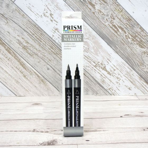 Prism Metallic Markers - Silver