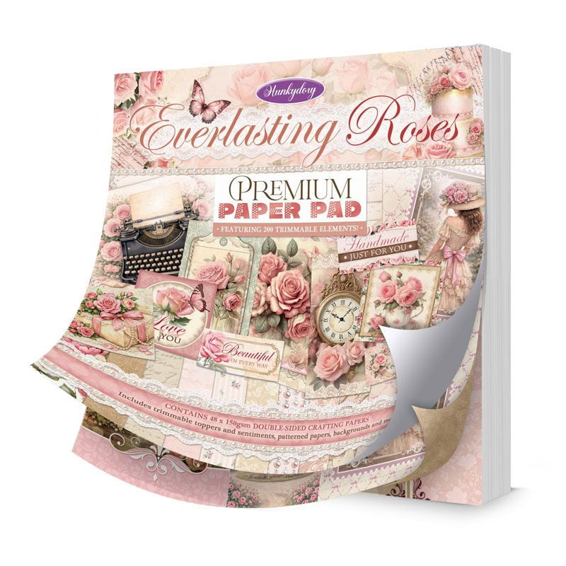 Premium Paper Pads - Everlasting Roses